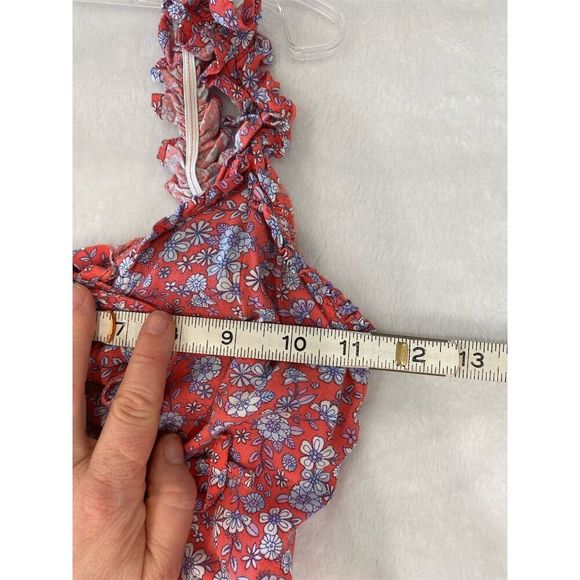 Japna 100% viscose women’s XS pink Floral Sleeveless Casual Spring dresse - Picture 3 of 6